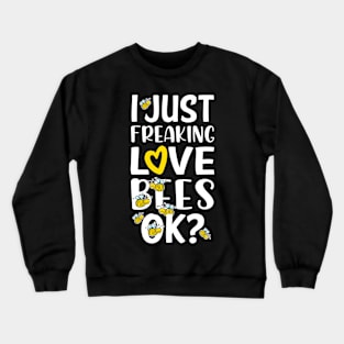 Love Bees Crewneck Sweatshirt